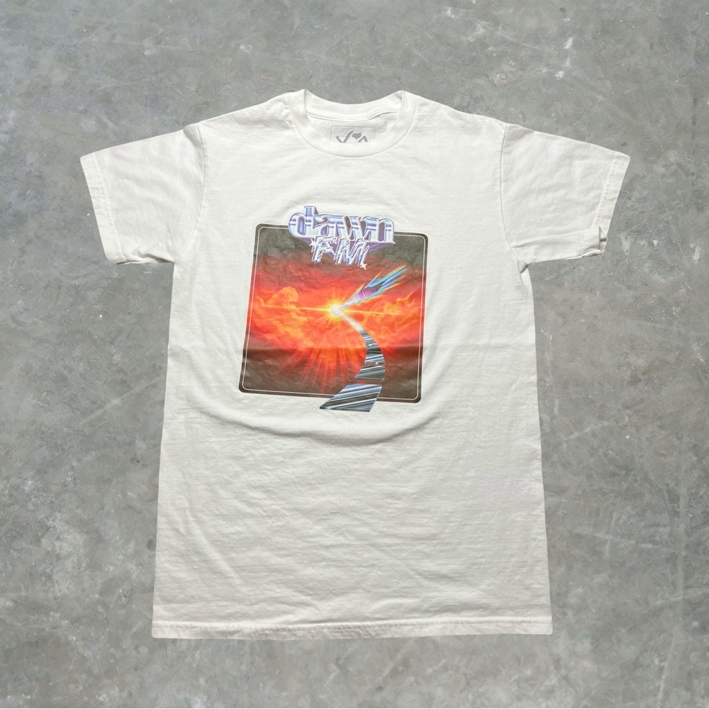 The Weeknd Dawn FM XO Graphic Tee Mens Size Small White